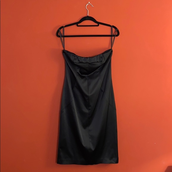 Express Dresses & Skirts - Express Strapless Black Body Con Midi Dress Express Dresses & Skirts - Express Strapless Black Body Con Midi Dress
